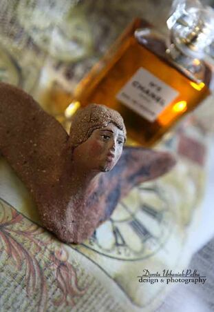 GŁÓWKA ANIELSKA DO POWIESZENIA NA ŚCIANIE