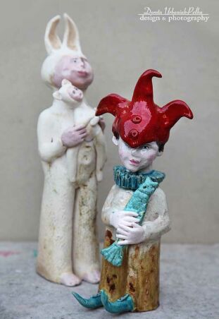 RYBARCZYK W ZIELONYCH BUTACH