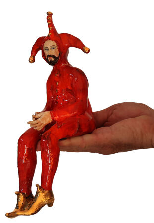 STAŃCZYK CHŁOPIEC WENECKI W CZERWIENI