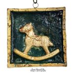 KAFELEK  CERAMICZNY Z KONIKIEM