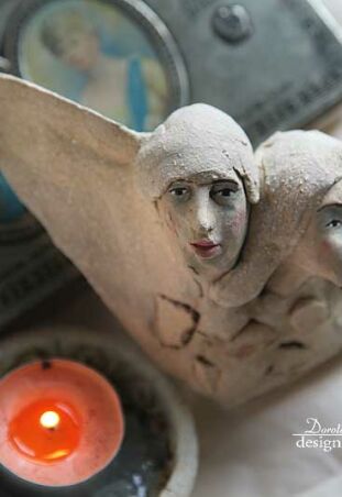 GŁÓWKI ANIELSKIE NA ŚCIANĘ