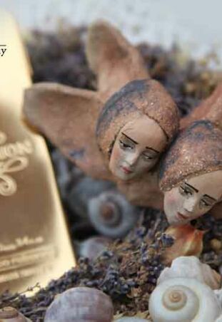 GŁÓWKI ANIELSKIE NA ŚCIANĘ 