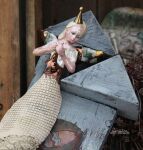 ANIOŁ  TURMALINOWY  Z MIEDZIANĄ SYGNAŁÓWKĄ