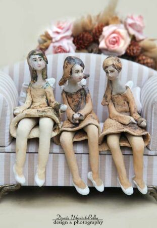 SZAMOTOWY ANIOŁ Z MOJEJ PÓŁKI 