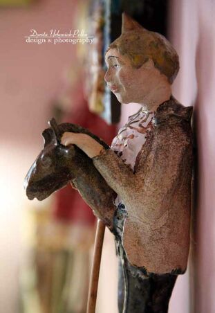 FANABERIE Z KONIKIEM ZŁOTY ROŻEK