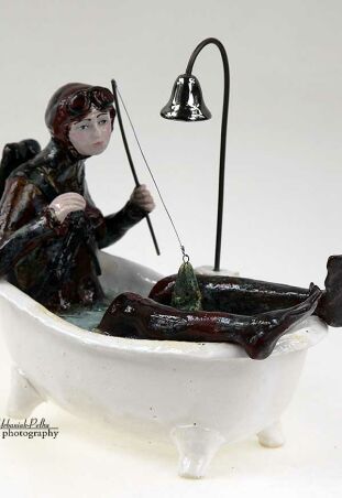 PANNA W KĄPIELI - POŁAWIACZKA SARDYNEK Z M-3