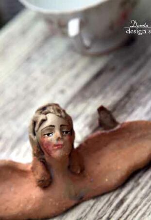 GŁÓWKA ANIELSKA  Z PTASZKIEM