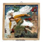 .ZAKOCHANI NAD MIASTEM WG CHAGALLA 