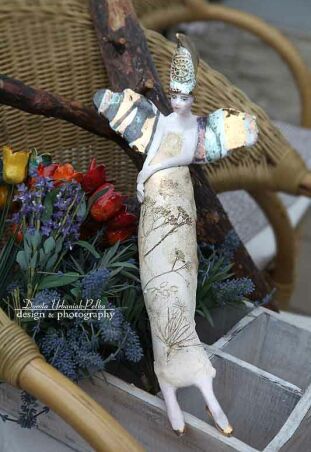 ANIOŁ O SKRZYDŁACH TURMALINOWYCH